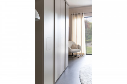 Multiline von SCHÖNER WOHNEN - 4-türiger Schrank Lack seidengrau