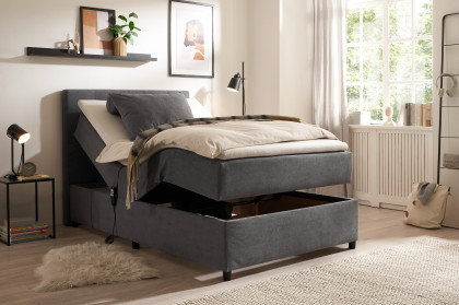 Westwood-Dream 2 von ED-Lifestyle - Boxbett 120 anthrazit