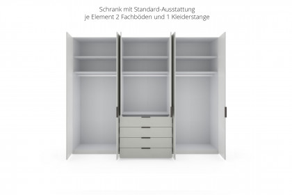 Parma von Wiemann - Schlafzimmer-Set mit Doppelbett champagner