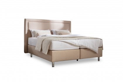 Liverpool von RUF Betten - Boxspringbett in Komforthöhe beige
