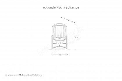 Liverpool von RUF Betten - Boxspringbett in Komforthöhe beige