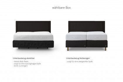 Liverpool von RUF Betten - Boxspringbett in Komforthöhe beige