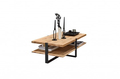 Steel living von Thielemeyer - Wohnwand 720001 Wildeiche gebürstet