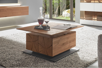 Torido von Hartmann - Highboard 7112 Lack weiß/ Riffeiche