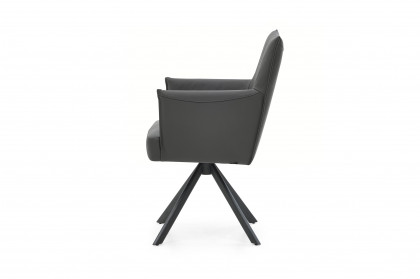 Nilan von Musterring - Armlehnenstuhl in Granit