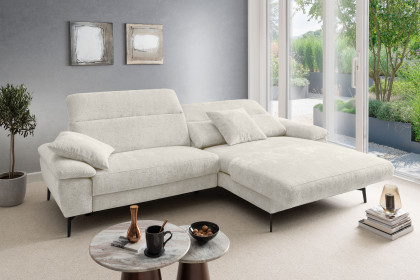 Cancelli von Benformato - Eckcouch Ausführung rechts creme
