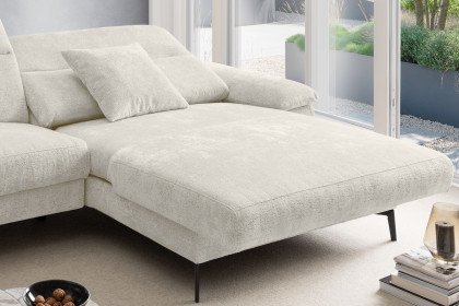 Cancelli von Benformato - Eckcouch Ausführung rechts creme