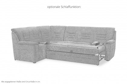 Merlin von Matex - Polsterecke links dunkelgrau