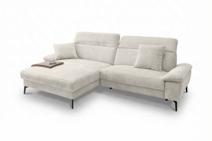 Cancelli von Benformato - Eckcouch Ausführung links creme