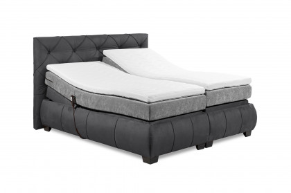 Mansura von ED-Lifestyle - Boxspringbett anthrazit
