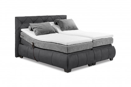 Mansura von ED-Lifestyle - Boxspringbett anthrazit