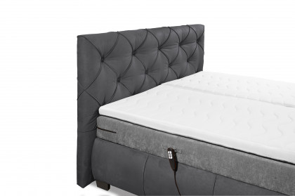 Mansura von ED-Lifestyle - Boxspringbett anthrazit