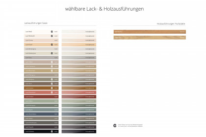 Allegro von Rietberger Möbelwerke - Esstisch aus Kernbuche furniert
