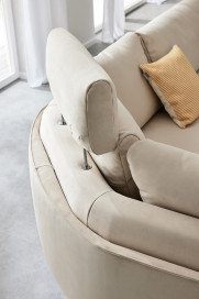 MR 9450 von Musterring - Polstergarnitur rechts grege