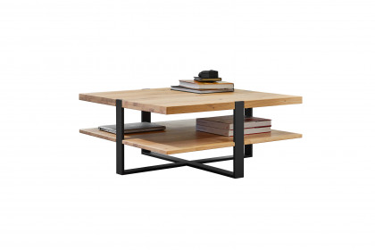 Steel living von Thielemeyer - Couchtisch 720031 Wildeiche gebürstet