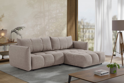 Livonia von Exxpo - Polstergarnitur rechts mokka