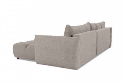 Livonia von Exxpo - Polstergarnitur rechts mokka