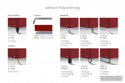 Liverpool von RUF Betten - Boxspringbett in Silber mit Motor