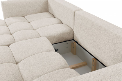 Livonia von Exxpo - Polstergarnitur Variante links beige