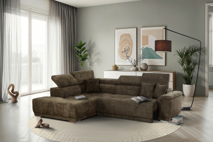 Fondi von Grant Factory - Eckcouch links dunkelgrün