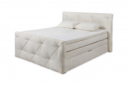 Indiana-Dream von ED-Lifestyle - Boxspringbett 180 ivory