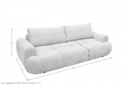 Alessano von Exxpo - Einzelsofa mink