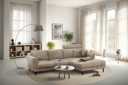 Malibu-LE24 von Matex - Eckcouch rechts sand