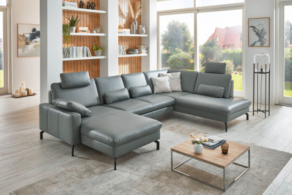 PN-EM20028 von Polinova - Polstergarnitur Ausführung rechts steel