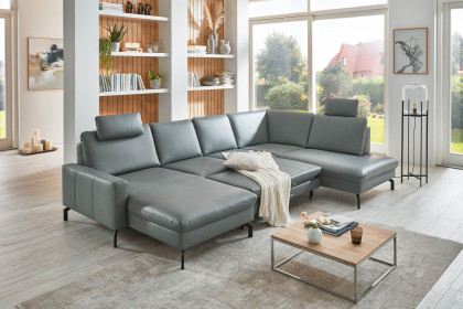 PN-EM20028 von Polinova - Polstergarnitur Ausführung rechts steel