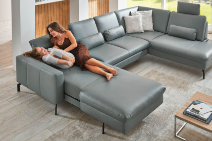 PN-EM20028 von Polinova - Polstergarnitur Ausführung rechts steel