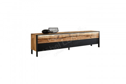 Steel living von Thielemeyer - Lowboard 720894 Wildeiche gebürstet