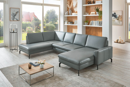 PN-EM20028 von Polinova - Polstergarnitur Ausführung links steel