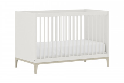Cutie-Lea von YUNY by Paidi - platzsparendes Babybett 60x120 cm off-white