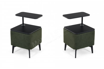 Konsole 84002 von Hukla - Nachttisch 2er Set mit Induktionsladefläche