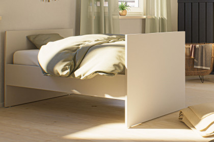 Cutie-Lea von YUNY by Paidi - Kinderbett 70x140 mit Lattenrost off-white