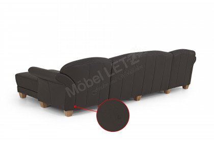 S440 Davos von Ponsel - XXL-Sofa chocolate 2. Wahl