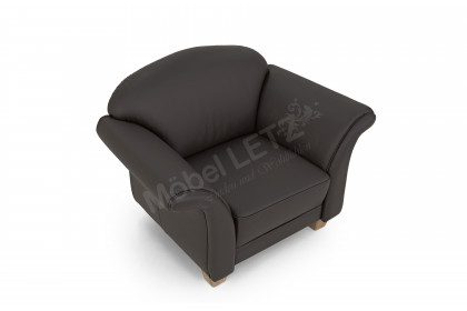 S440 Davos von Ponsel - XXL-Sofa chocolate 2. Wahl