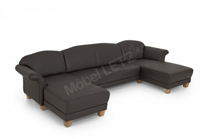 S440 Davos von Ponsel - XXL-Sofa chocolate 2. Wahl