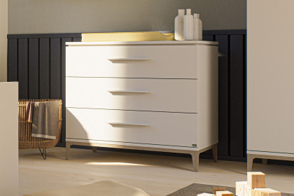 Cutie-Lea von YUNY by Paidi - Babyzimmer-Einrichtung off-white - Soapy-Oak