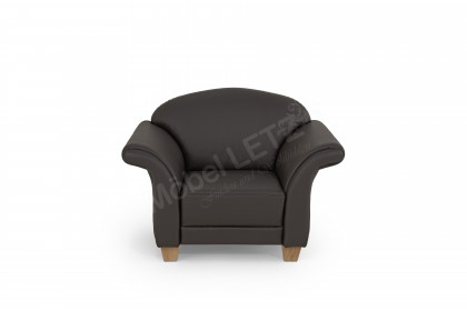 S440 Davos von Ponsel - Ledersessel chocolate