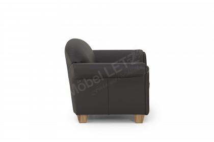 S440 Davos von Ponsel - Ledersessel chocolate