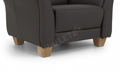 S440 Davos von Ponsel - Ledersessel chocolate