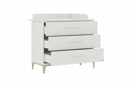 Cutie-Lea von YUNY by Paidi - Babyzimmer: Schrank, Bett, Wickelkommode