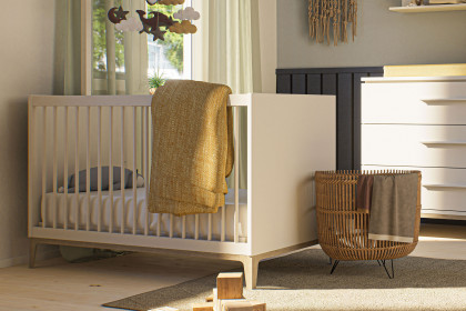 Cutie-Lea von YUNY by Paidi - Babyzimmer: Schrank, Bett, Wickelkommode