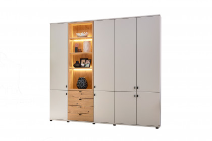 Kira-System von Musterring - Arbeitsplatz mit viel Stauraum