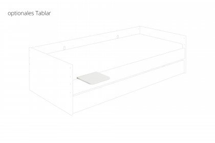 Cutie-Lea von YUNY by Paidi - Kinder- und Jugendzimmer 2-teilig creme - Eiche