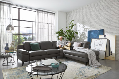 MR 9120 von Musterring - Polstersofa rechts grey