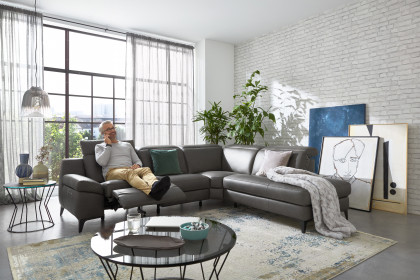 MR 9120 von Musterring - Polstersofa rechts grey