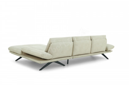 KOINOR Elements - Eckcouch Ausführung rechts creme