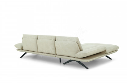 KOINOR Elements - Eckcouch Ausführung links creme